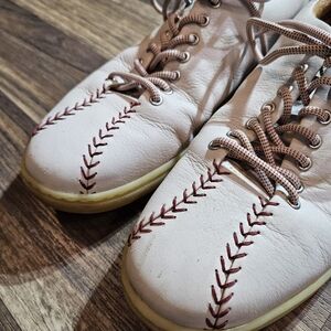 Born Baseball Stitched Leather Shoes, Men's 11.5